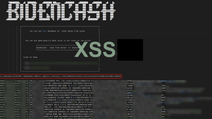 dark web credit cards