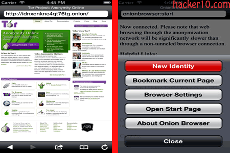 the dark web onion